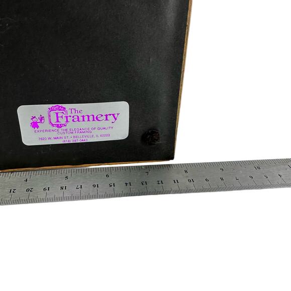 Framed Antique Photo Twins Babies Ornate Frame Wall Decor Art Vintage‎ - Picture 3 of 7